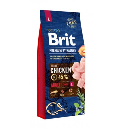 Brit Premium By Nature Adult L 15 Kg