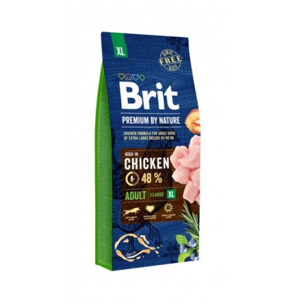 Brit Premium By Nature Adult XL 15KG