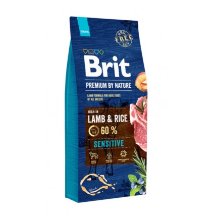 Brit Premium By Nature Sensitive Lamb 15 Kg