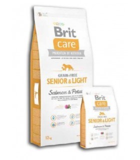 Brit Care Salmon Senior & Light 12 Kg