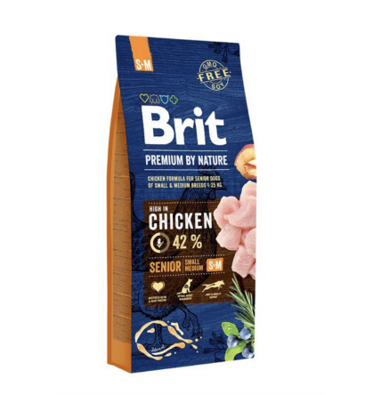 Brit Premium Senior S-M 15kg 