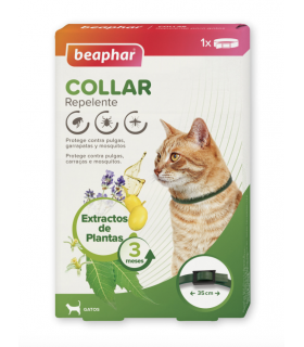 Collar Bio Repelente para Gatos con Extracto de Margosa