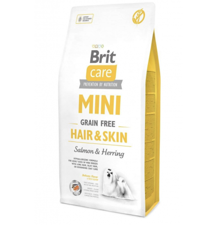 Brit Care Mini Grain-Free Pelo y Piel 2kg
