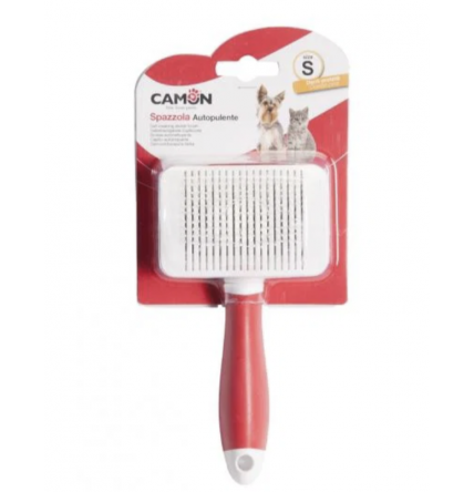 Cepillo de púas autolimpiable para perros y gatos