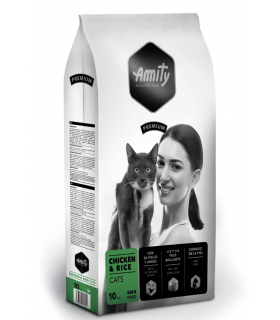 Pienso Amity Arroz y Pollo para gatos