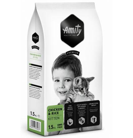 PIENSO AMITY PARA GATOS CHICKEN & RICE KITTEN