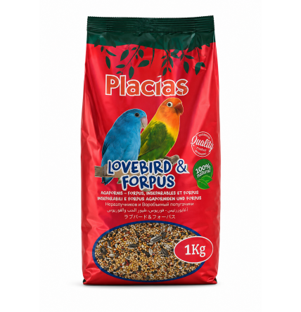 Placias Mixtura para Cotorras y Agapornis 1kg