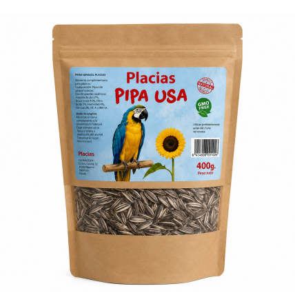 Pipas girasol Placias 400g