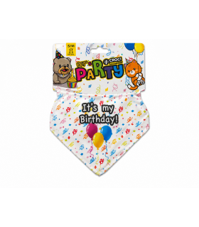 Bandana para cumpleaños. Party Nayeco