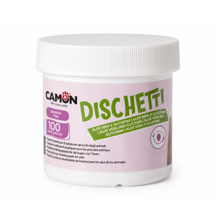 Camon Discos de Limpieza Ocular para Perros y Gatos