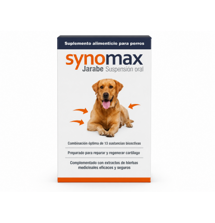 Synomax Jarabe Condroprotector Articulaciones Para Perros