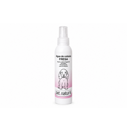 Agua de Colonia PETNATURA Fresa para Perros y Gatos