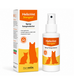 STANGEST HelioVet Spray Solar FPS 50 para Perros y Gatos