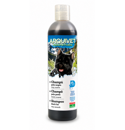 Arquivet Champú para Perros de Pelo Negro