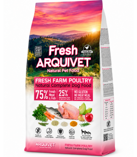 Arquivet Fresh Farm con aves de corral