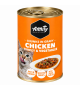 Alimento Húmedo Gato Amity Pollo y Pavo 415 g