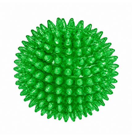 Pelota Camon con TPR con Púas y Chirriador 9cm