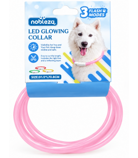 Nobleza Collar LED Luminoso para Perros