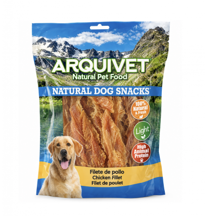 Arquivet Filete de Pollo - Snacks Naturales para Perros