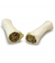 Hueso de búfalo relleno de palitos de piel